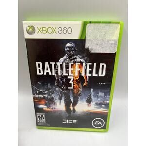 Battlefield 3 (Microsoft Xbox 360, 2011, 2-Discs) w/ Manual Included